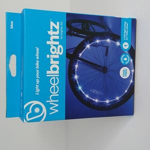 Wheelbrightz Blue LED Bicycle Light for One Wheel